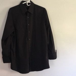 Black dress shirt